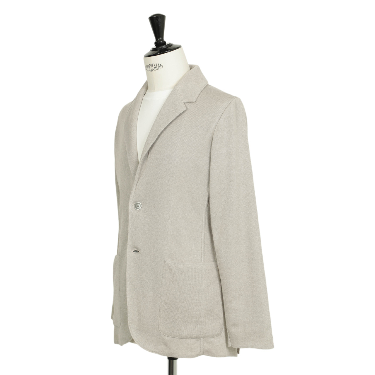 極美品　フィンジャック　テーラードジャケット　ストライプ　サマー　コットン　52 粋な着こなしヤフー店 - Finjack（フィンジャック）｜Yahoo